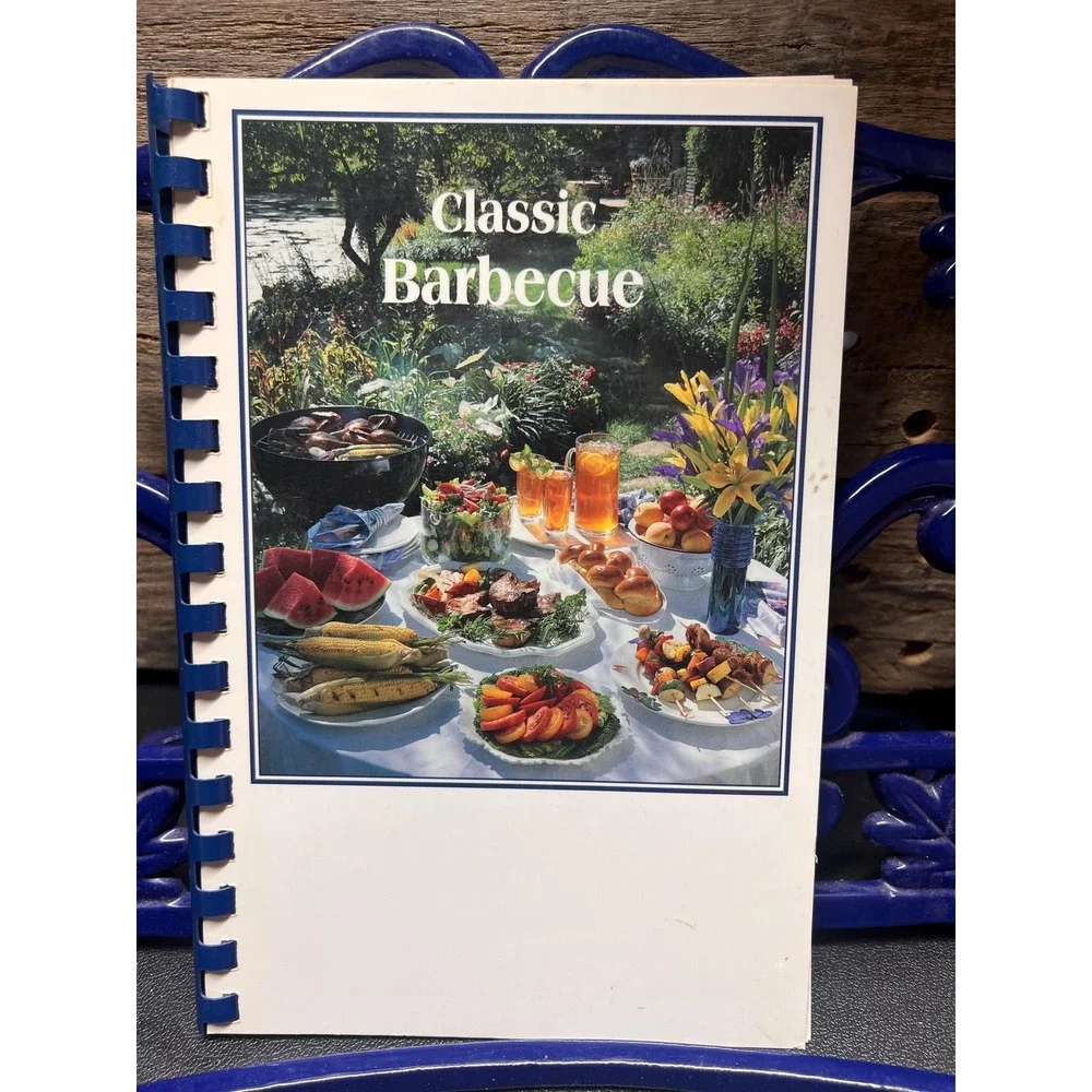 Classic‎ Barbecue Spiral Community compilation cookbook Vintage 1994